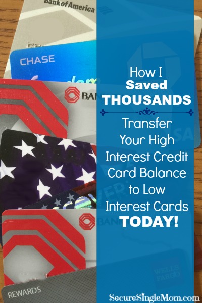 Avoid thousands of dollars in interest charges on your credit card by transferring the balance to a card offering a promotional low interest rate.